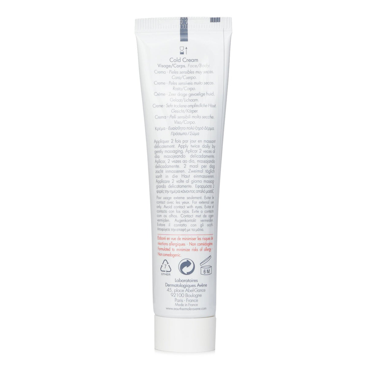 Avene - Cold Cream  - 40ml/1.2oz