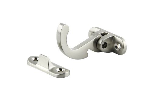 Spur Fastener Spring Catch - Satin Nickel Plated