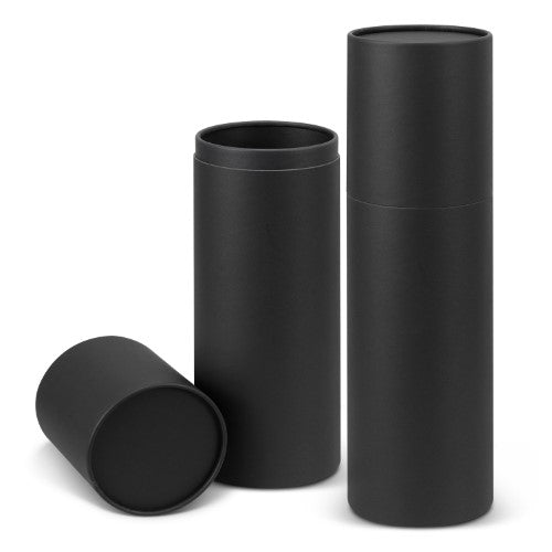 Wine Bottle Gift Tube (Natural/Black)