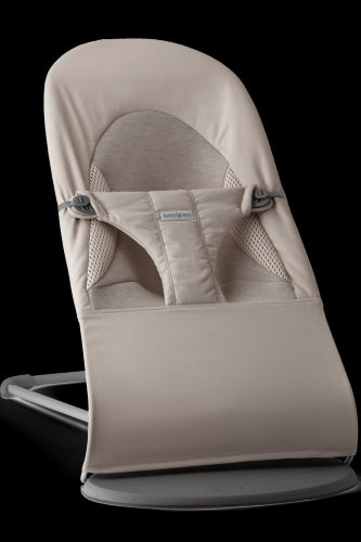 BABY BJORN BOUNCER SOFT WOVEN/JERSEY SAND GREY