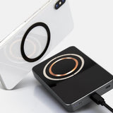 Wireless Charging Power Bank - INGENIO Arc (Gunmetal/Black)