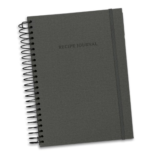 Recipe Journal - Keepsake (Charcoal)