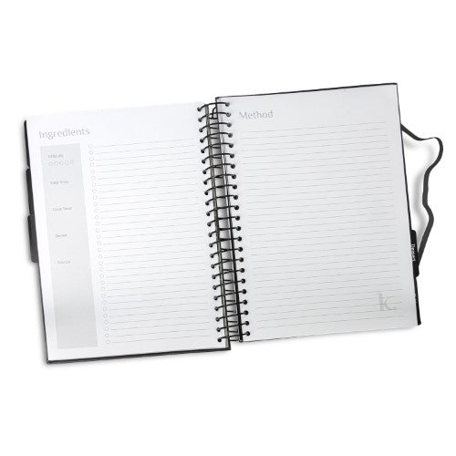Recipe Journal - Keepsake (Charcoal)