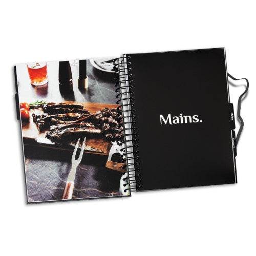Recipe Journal - Keepsake (Charcoal)