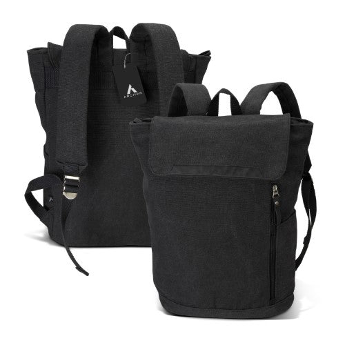 Canvas Backpack - ARCHER Copenhagen (Charcoal)