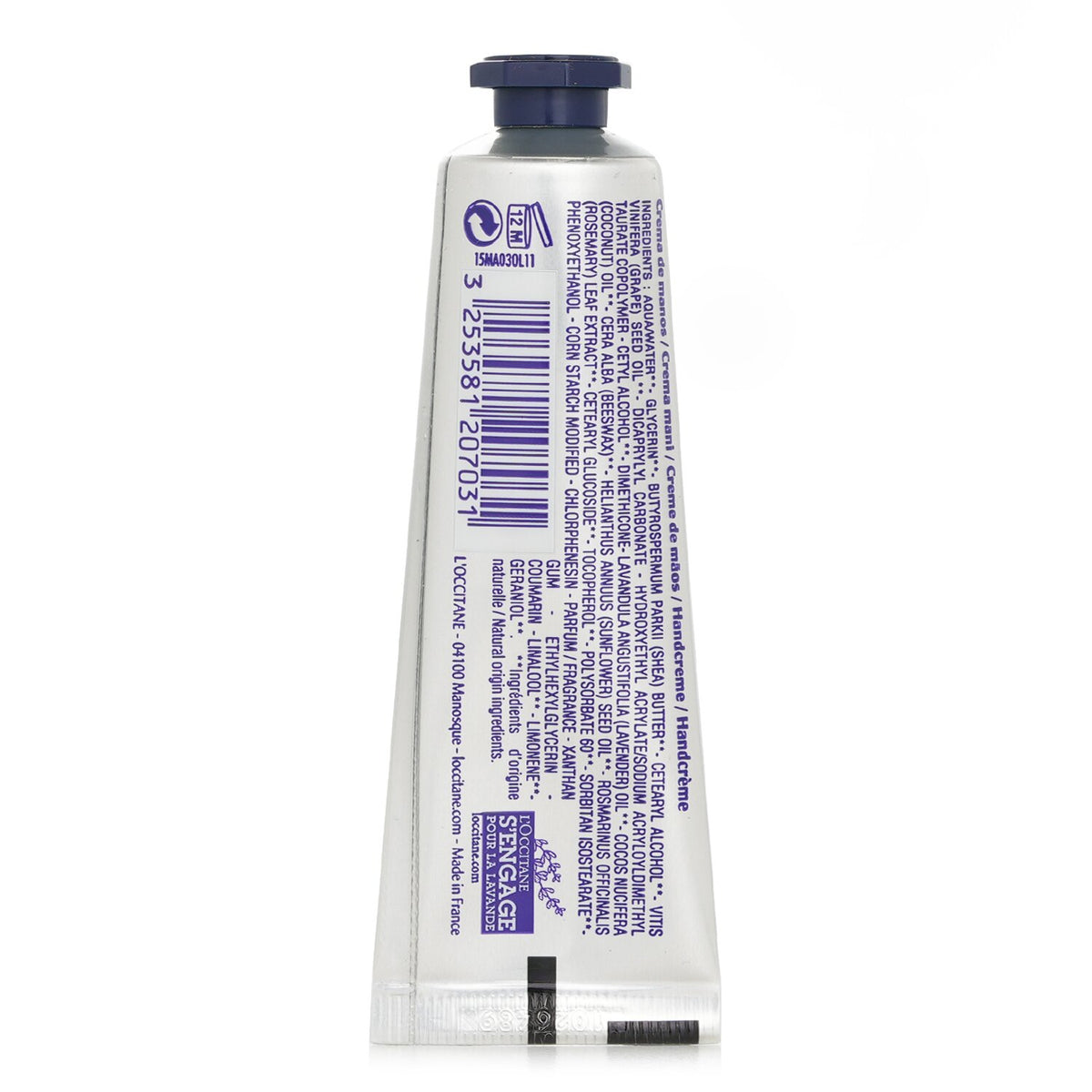 L'Occitane - Lavender Harvest Hand Cream  - 30ml/1oz