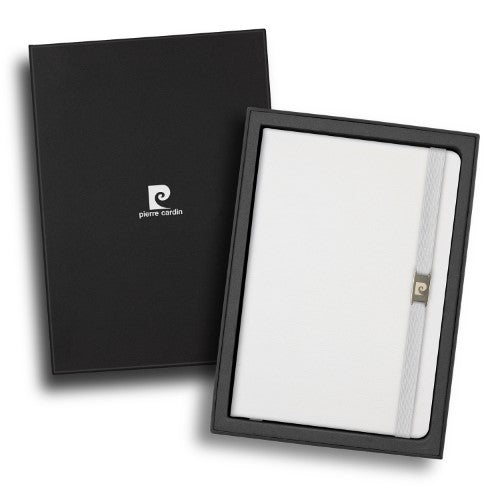 Notebook Gift Set - Pierre Cardin Nouvelle (White)