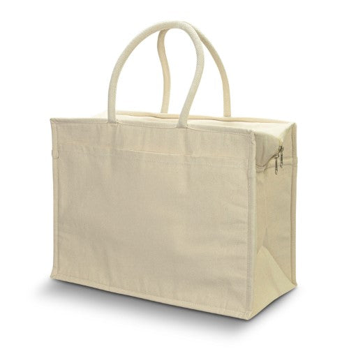Shopping Cooler Tote - Iconic (Natural)