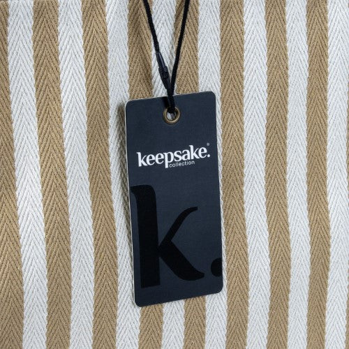 Beach Tote Bag - Keepsake (Beige)