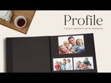 Profile - Self-Adhesive Black Photo Album | 375 x 300mm | 5 pages (10 sides)