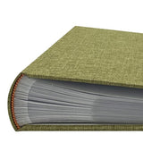 Profile - Plush Linen Duck Egg Green Slip-in Photo Album 200 Photos