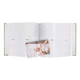 Profile - Plush Linen Duck Egg Green Slip-in Photo Album 200 Photos