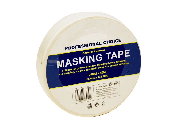 Masking Tape - General Purpose  24mm (6 Rolls)