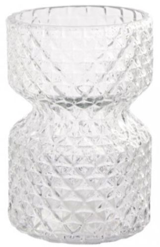 Harlow Vase Clear 11Dx16cm
