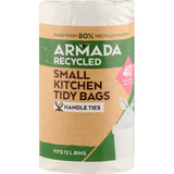 Armada Recycled Kitchen Tidy Bags Small Roll 40pack