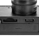 Pocket Digital Mini Camera 12MP 1080p Candid Black With 8GB Card