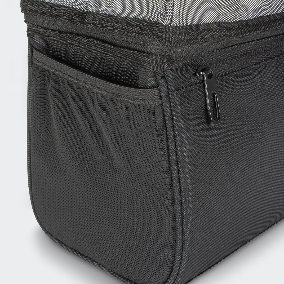 Insulated Dual Compartment Lunch Cooler Bag 14L Trades Grey & Black