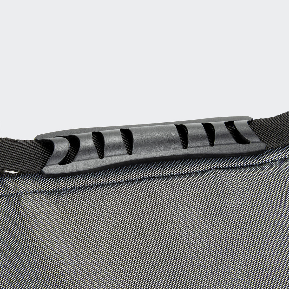 Insulated Dual Compartment Lunch Cooler Bag 14L Trades Grey & Black