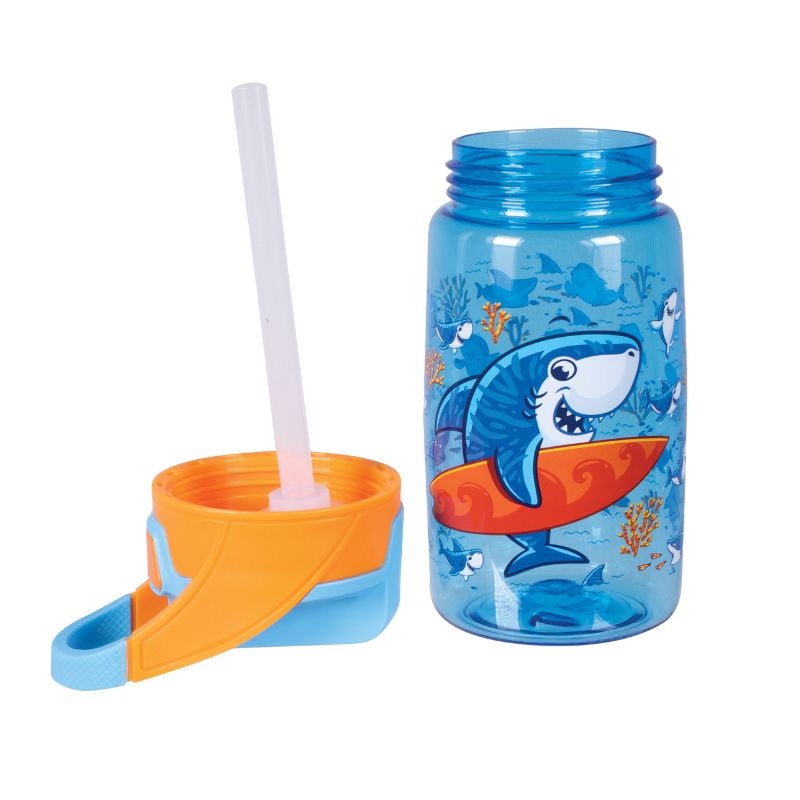 Avanti - Yum Yum Tritan Bottle 450ml - Surfing Sharkie
