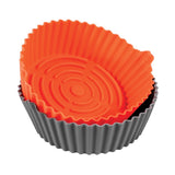 Avanti - Airfryer Round Silicone Insert - Set of 2 23.5 x 22 x 7.5cm