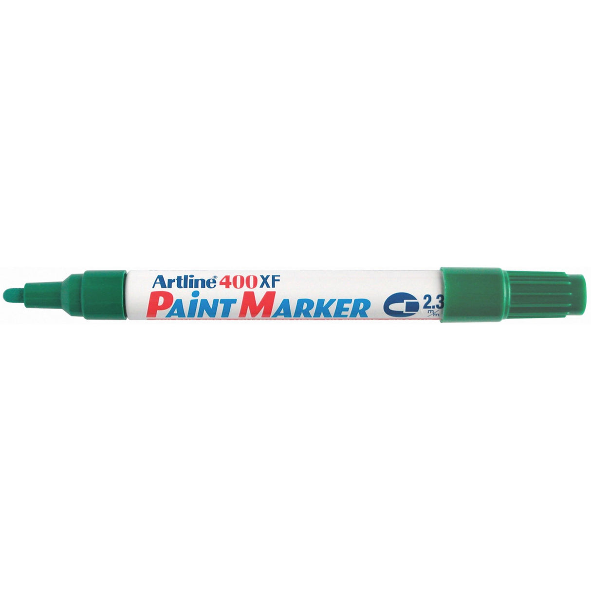 Artline 400 Paint Marker Permanent 2.3mm Bullet Green -12 units