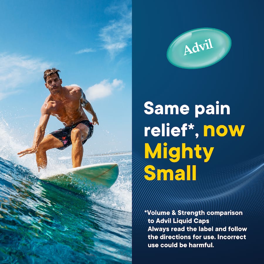 Advil Pain Relief Mini Liquid Capsules 20 pack