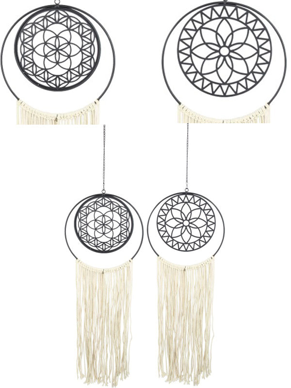 Mobile - Metal Seed of Life 95cm (Set of 2 Assorted)