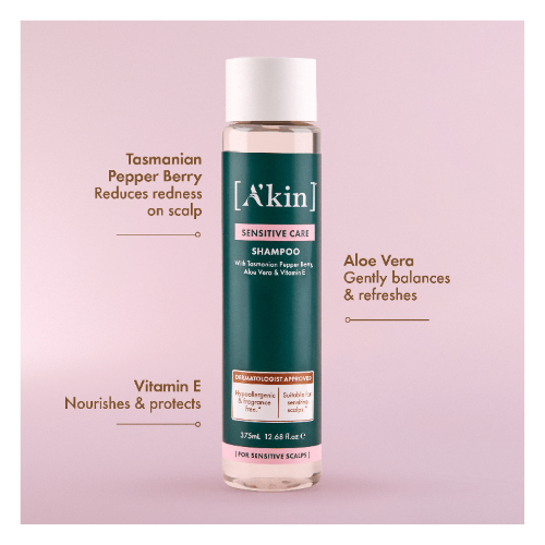 SHAMPOO - AKIN SENSITIVE (375ml) x 3 Bottles