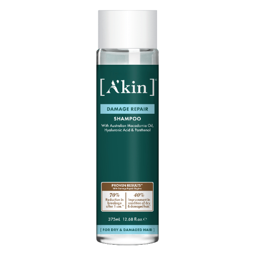 SHAMPOO - AKIN DAMAGE REPAIR (375ml) x 3 Bottles