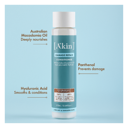 CONDITIONER - AKIN DAMAGE REPAIR (375ml) x 3 Bottles