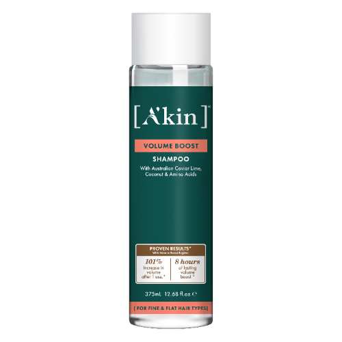 SHAMPOO - AKIN VOLUME BOOST (375ml) x 3 Bottles
