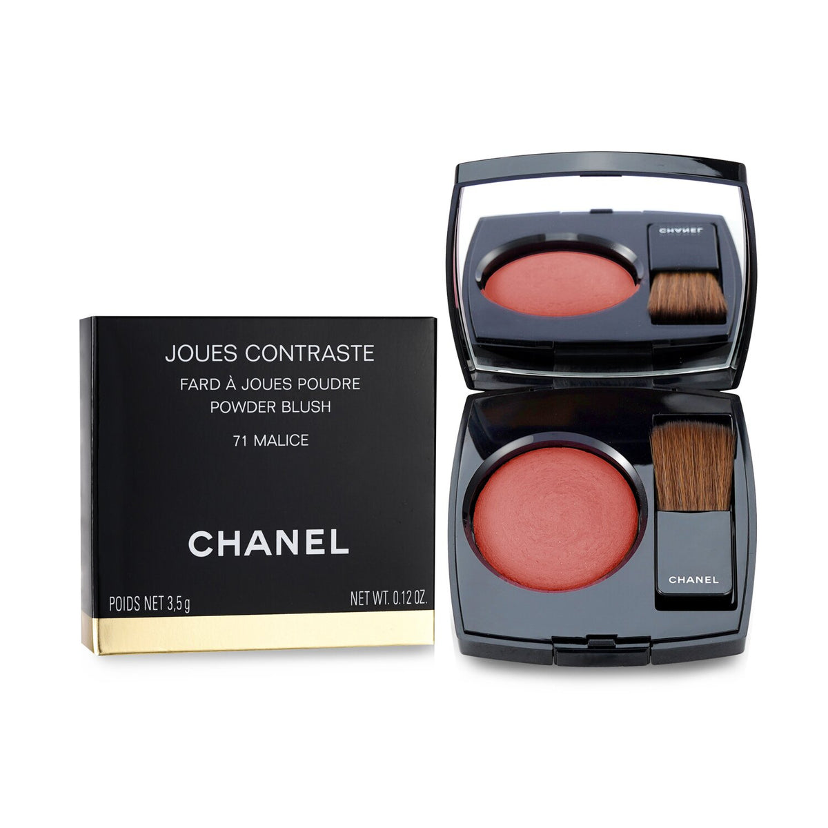 Chanel - Powder Blush - No. 71 Malice  - 3.5g/0.12oz