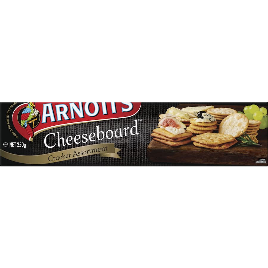 Arnotts Crackers Cheeseboard Selection Boxed 250g