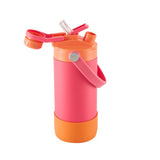 2 Way Drinking Insulated Bottle - AVANTI YumYum 400ml (Melon/Orange)
