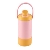 2 Way Drinking Insulated Bottle - AVANTI YumYum 400ml (Pink/Yellow)