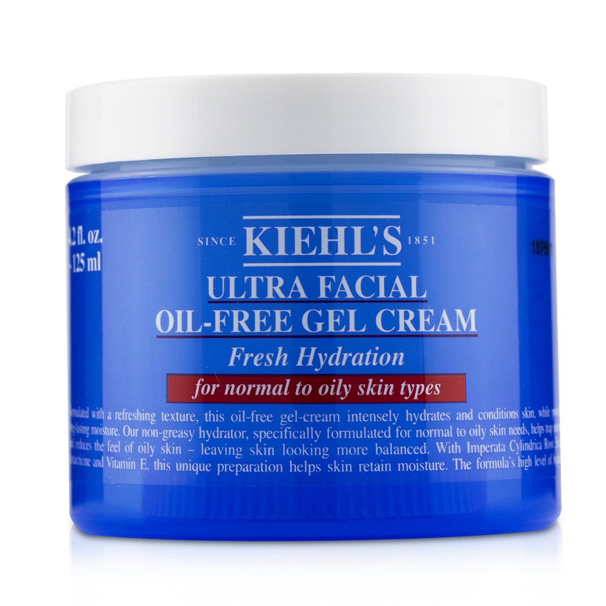 Kiehl's - Ultra Facial Oil-Free Gel Cream - For Normal to Oily Skin Types  - 125