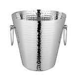 Hammered Champagne Bucket 23 x 23cm Stainless Steel - Avanti