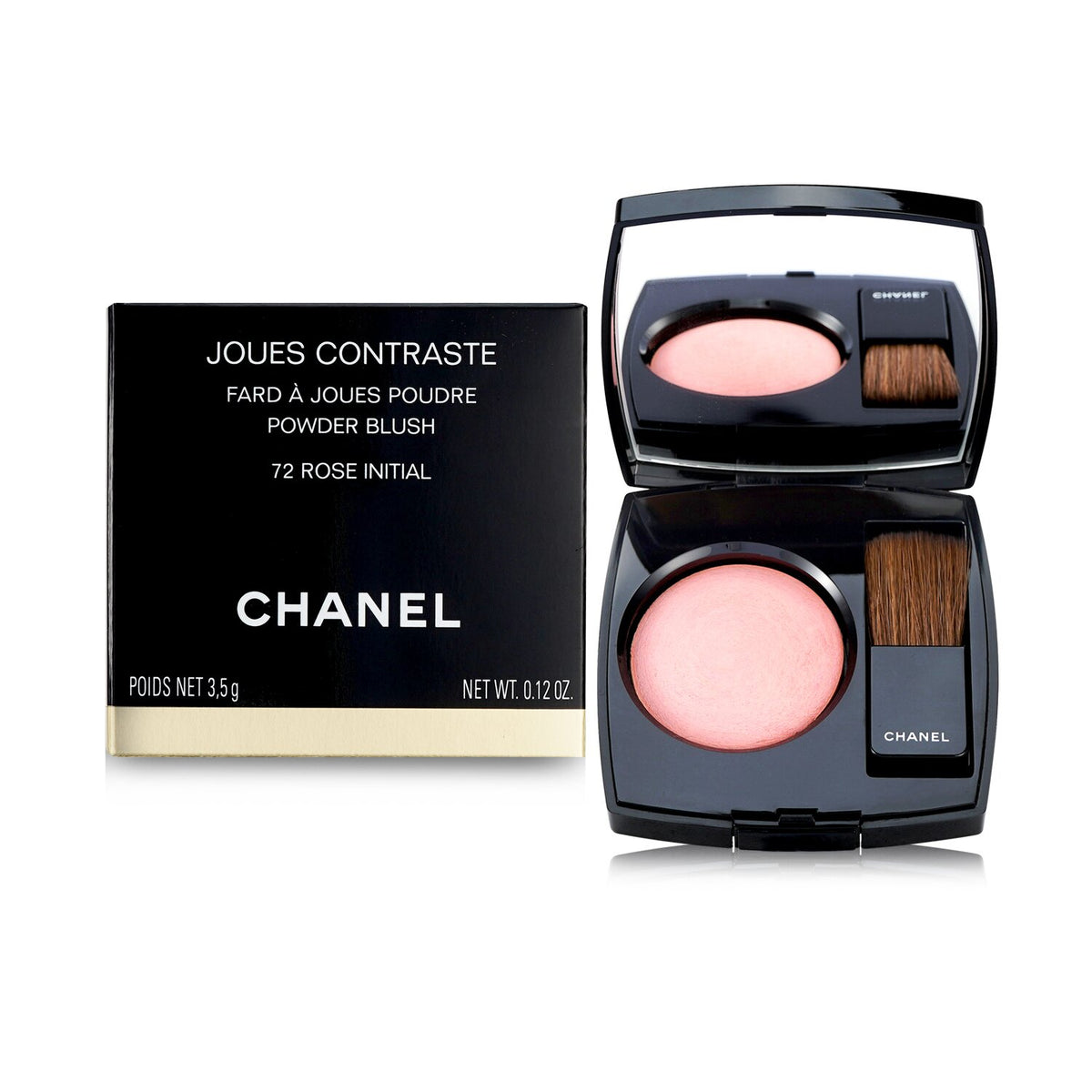 Chanel - Powder Blush - No. 72 Rose Initiale  - 3.5g/0.12oz