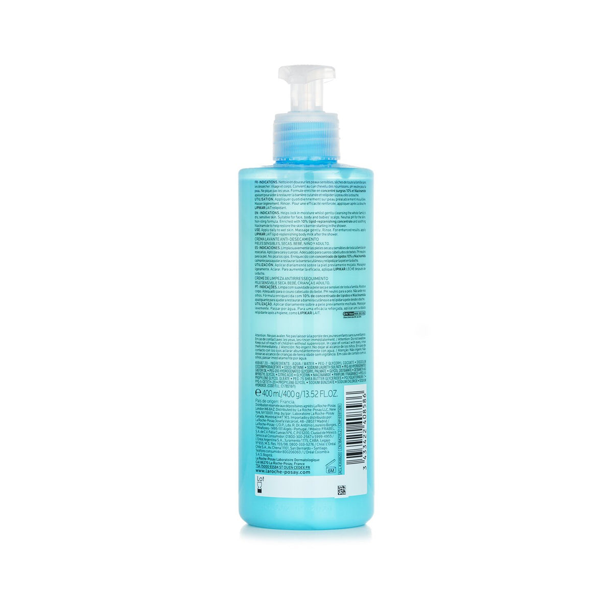 La Roche Posay - Lipikar Surgras Concentrated Shower-Cream  - 400ml/13.5oz