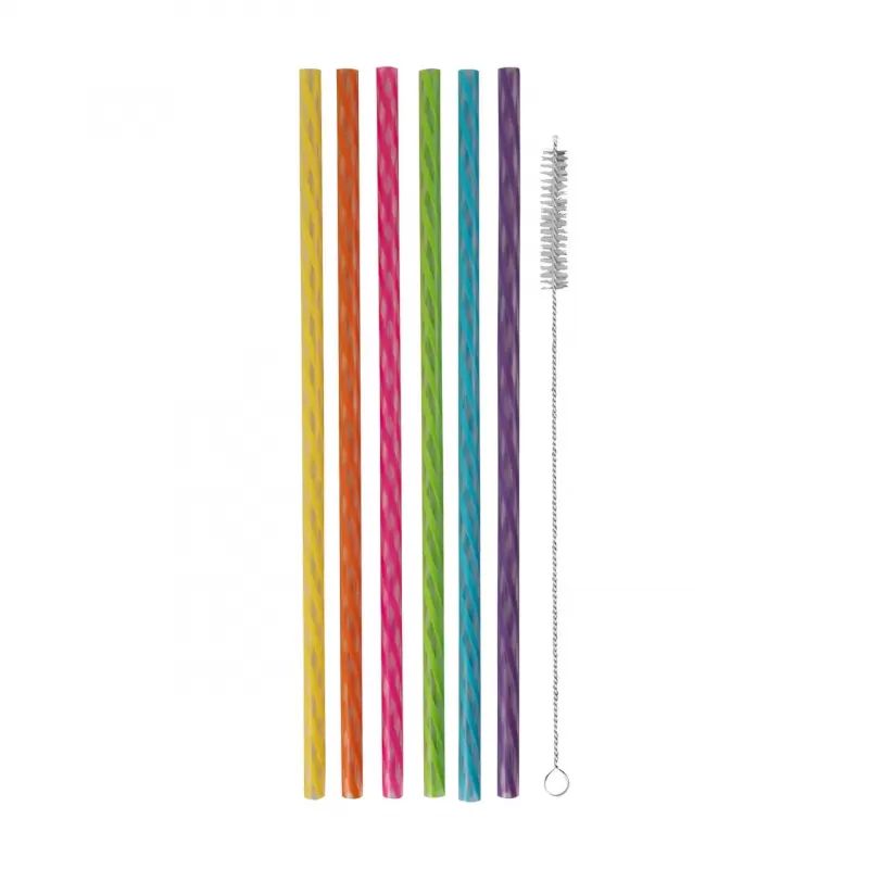 Avanti Cocktail Straws Rainbow | Set Of 24