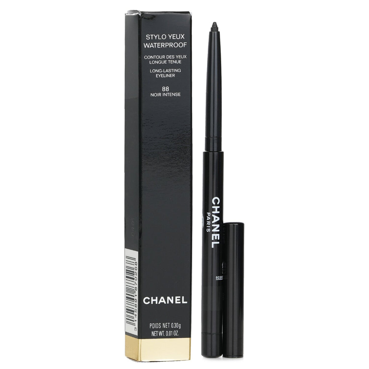 Chanel - Stylo Yeux Waterproof - # 88 Noir Intense  - 0.3g/0.01oz