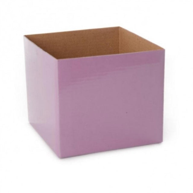 Pack of 25 Mini Lavender Posy Boxes, 13x12cm, perfect for enhancing floral displays and DIY arrangements.