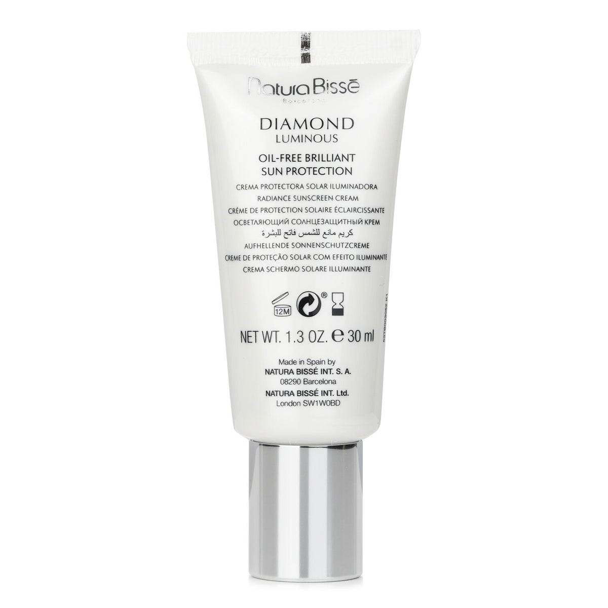 Natura Bisse - Diamond White Oil-Free Brilliant Protection SPF 50 PA+++  - 30ml/