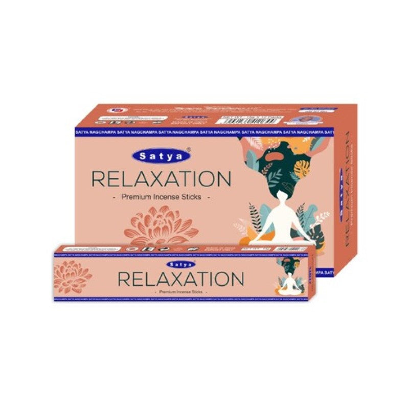 Satya Premium Relaxation Incense 15gms - Pack of 12