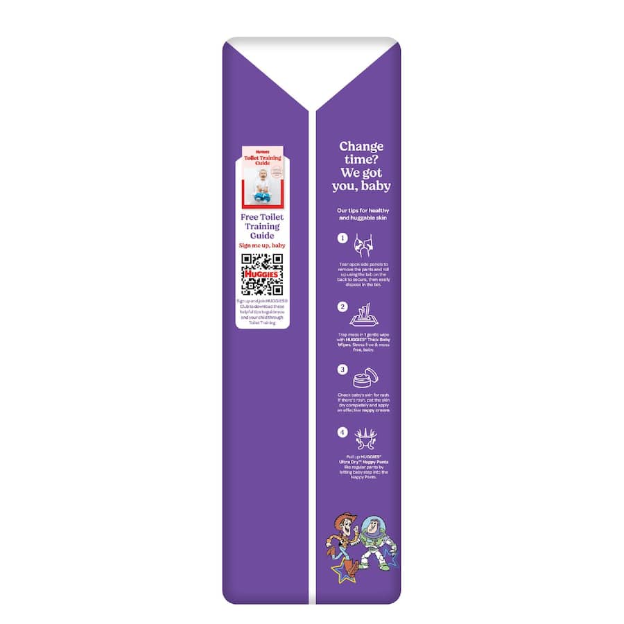 Huggies Ultra Dry Nappy Pants Boys Size 6 (15+kg) Jumbo pack 48pack