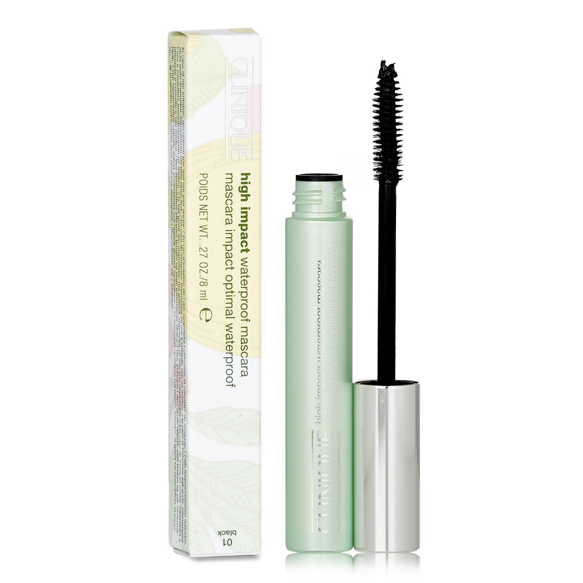 Clinique - High Impact Waterproof Mascara - # 01 Black  - 8ml/0.28oz