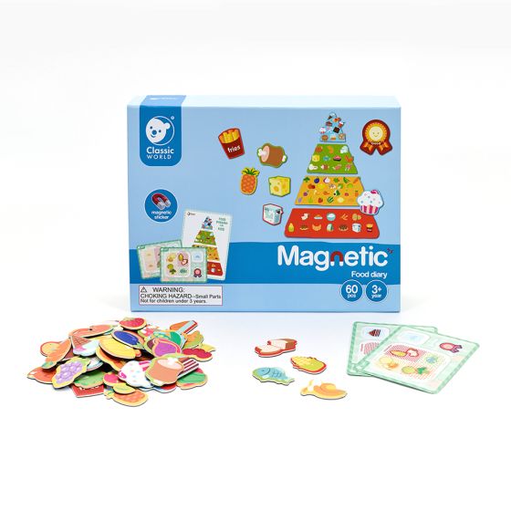 Magnetic Food Diary - Classic World