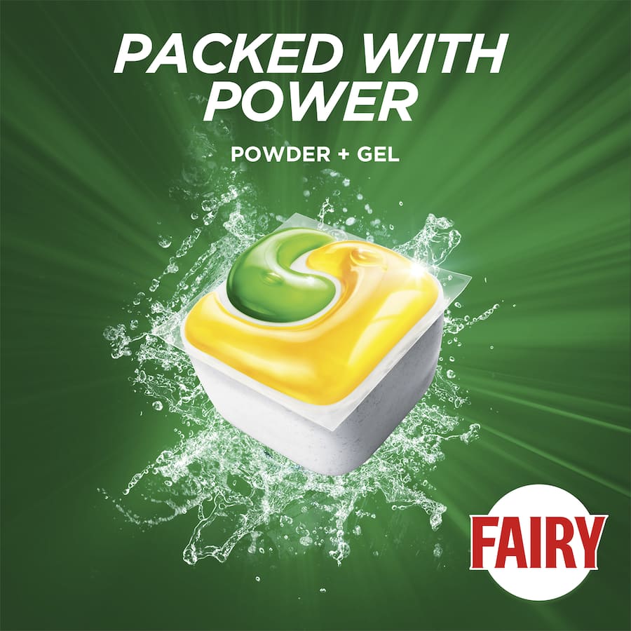 Fairy Dishwasher Tablets All In One Lemon 26pack