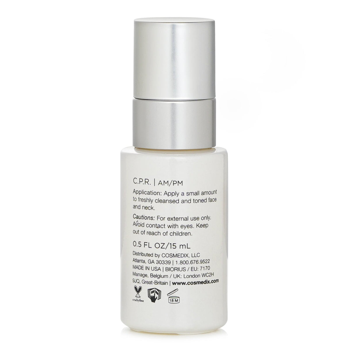 CosMedix - C.P.R. Skin Recovery Serum  - 15ml/0.5oz