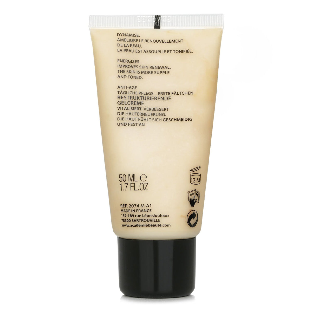 Academie - Hypo-Sensible Dynamizing Gel Cream (Tube)  - 50ml/1.7oz